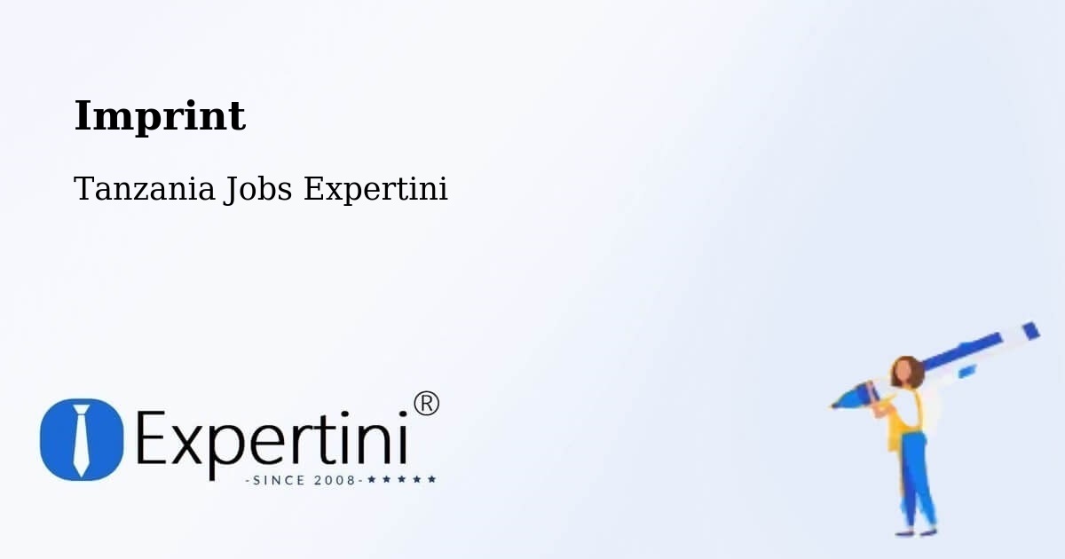Imprint – Liuli - Tanzania Jobs Expertini